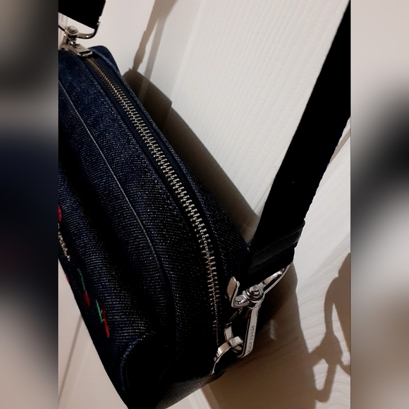 Kate Spade Blue Jean Crossbody Bag with Cherry Embroidery - Picture 5 of 17